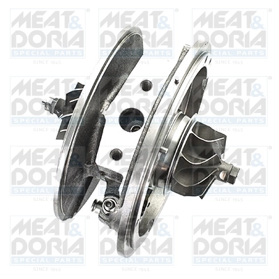 Core assembly, turbocharger